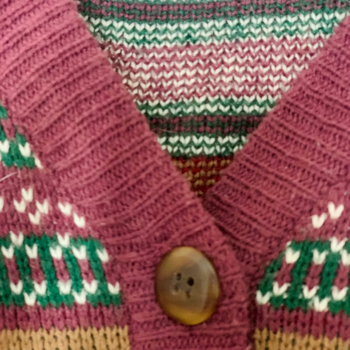 Mysig stickad kofta - 91