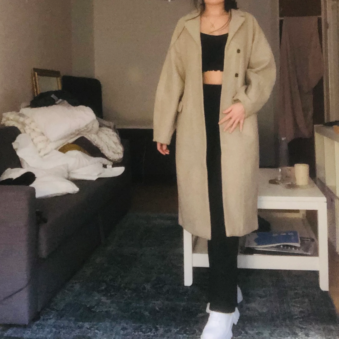 Beige kappa  - 90