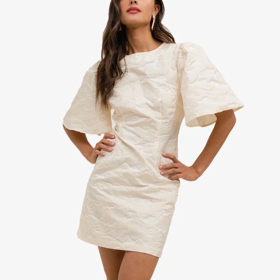 Ljusgul klänning Rut & Circle