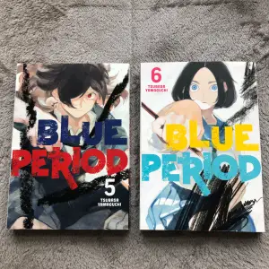 Säljer blue period manga volym 5&6! Bra skick,inköpta på sf. 