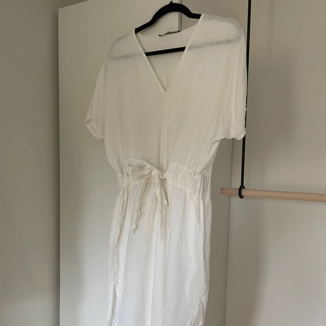 Långklänning i Linne