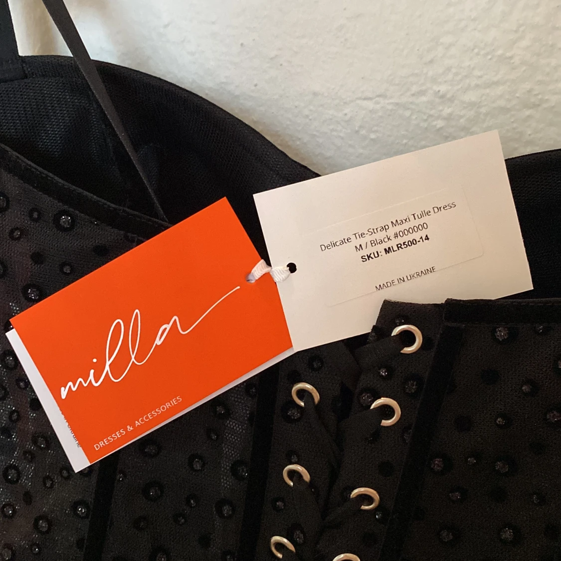 Långklänning i tyll - 91