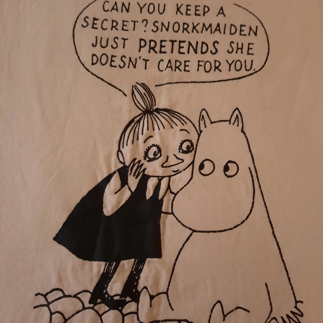 Tröja med mumintryck  - 90