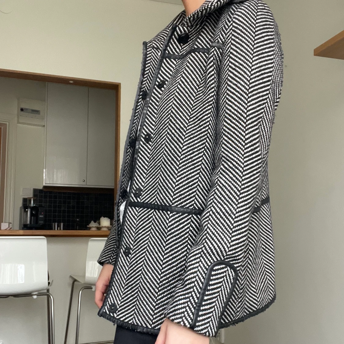 Kappa med mönster  - 90