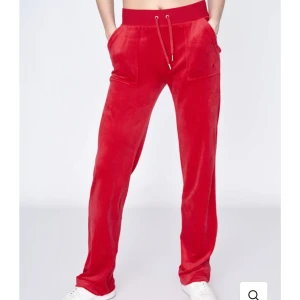 Röda juicy byxor  - Använda en gång❤️ 