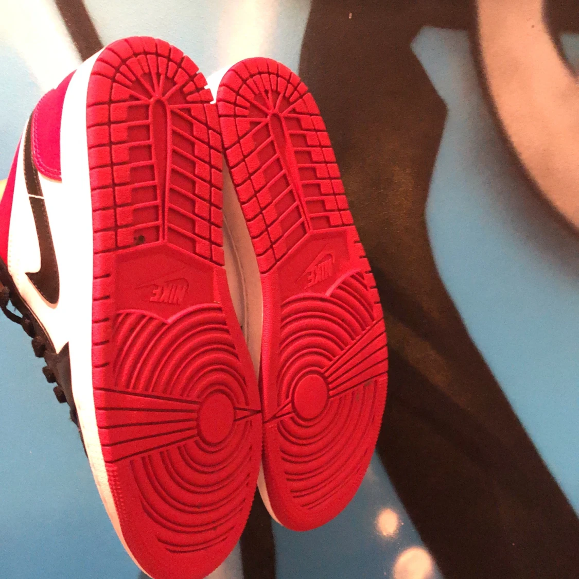 Jordan 1 low bred toe - 90