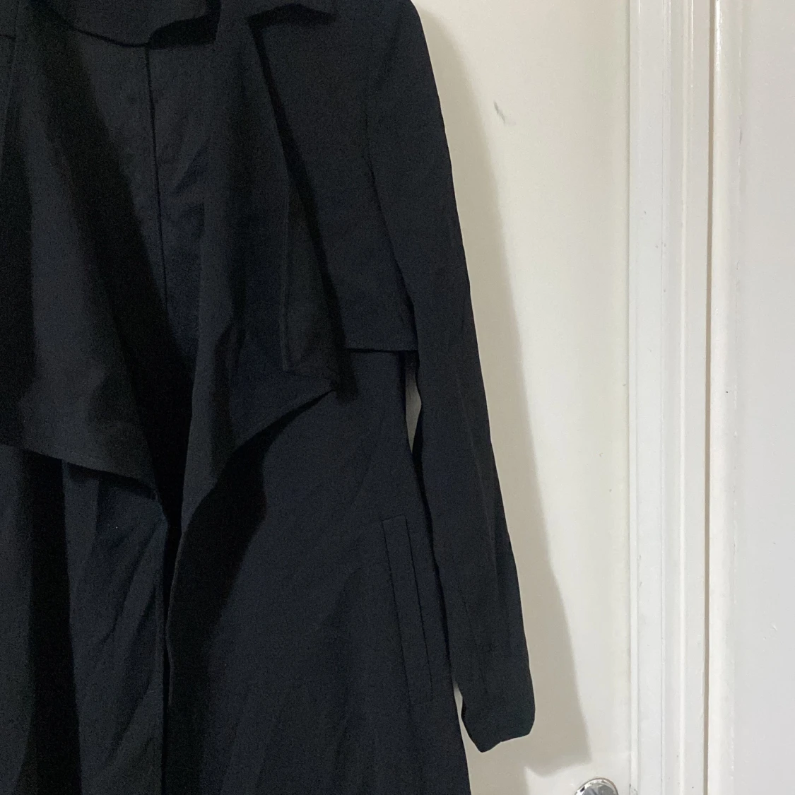 Svart Trenchcoat - 91