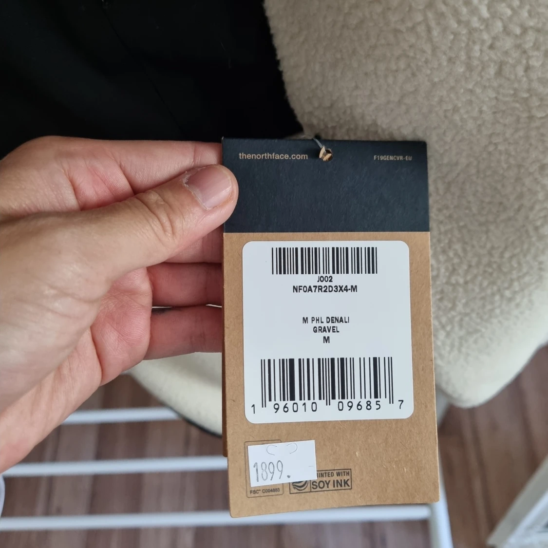 North face fleece strl M - 91