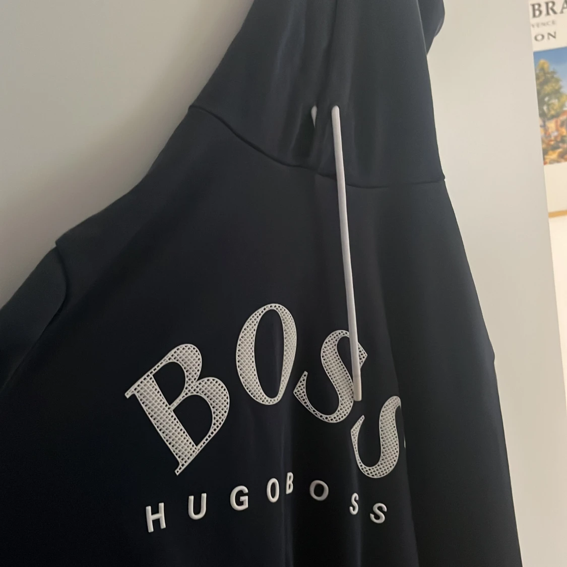 Hugo boss hoodie, mörkblå - 90
