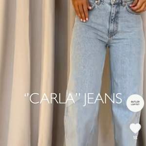 Raka jeans från woodbird, säljer då de är för små för mig, aldrig använda, nypris 1000