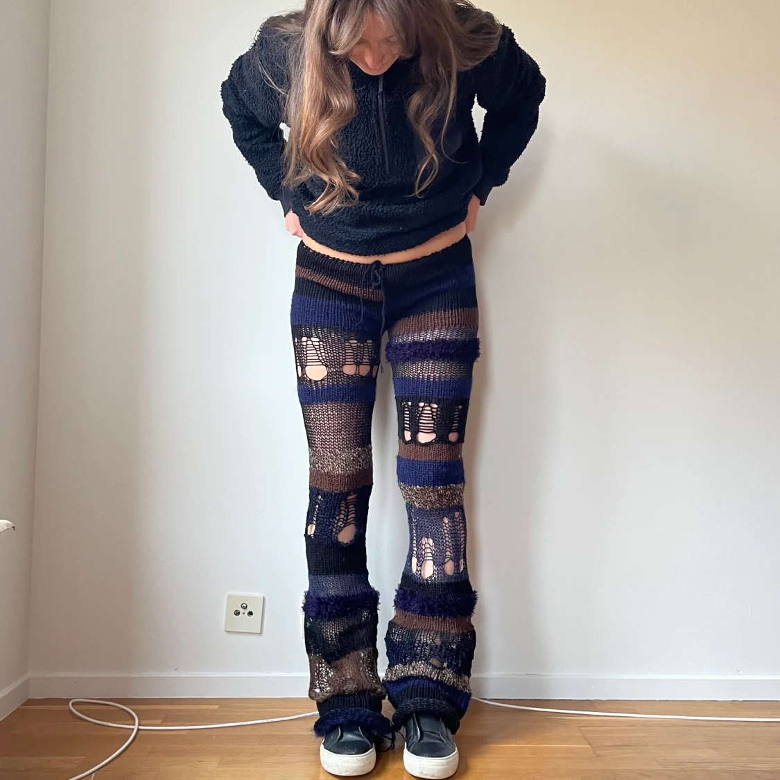 Stickade byxor  - 91