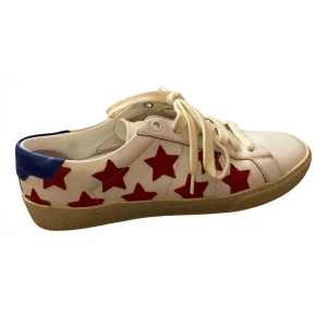 Saint Laurent star sneaker - Saint Laurent Star sneaker Size : 37.5 - Fits big 8,5/10 Bud 2500 Bin 2999 Spårbar frakt med postnord, köparen står för kostanden. 
