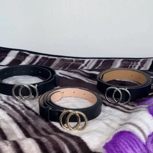 Bälte  - Säljer 3 bälte för 150 kr 