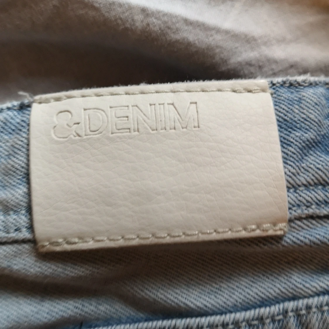 Jeans shorts baby blue denim - 91