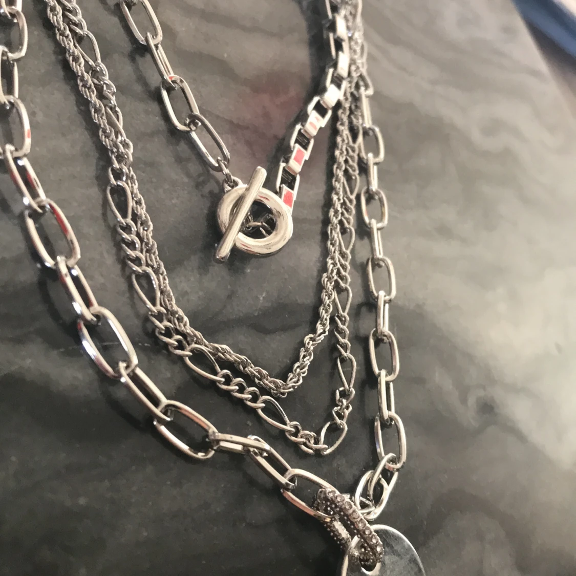 Halsband silver - 91