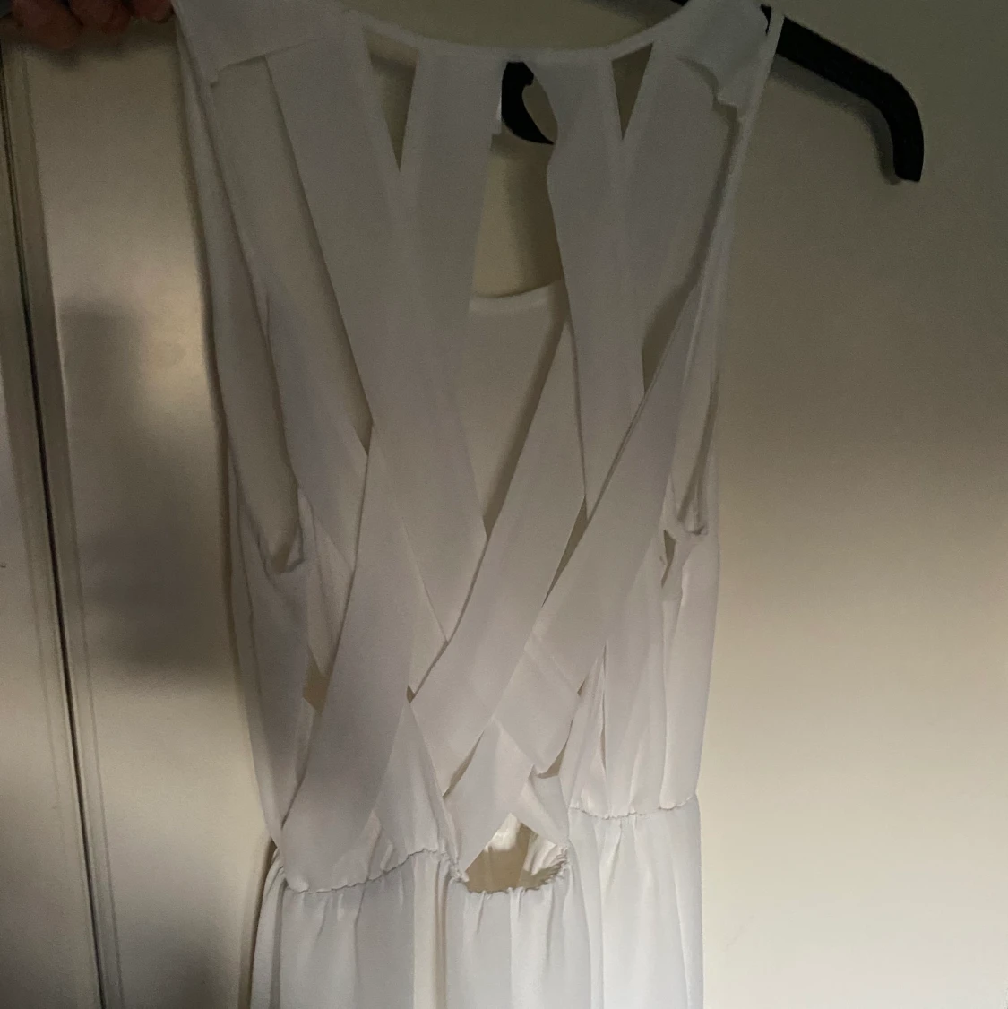 Vit klänning  - 90