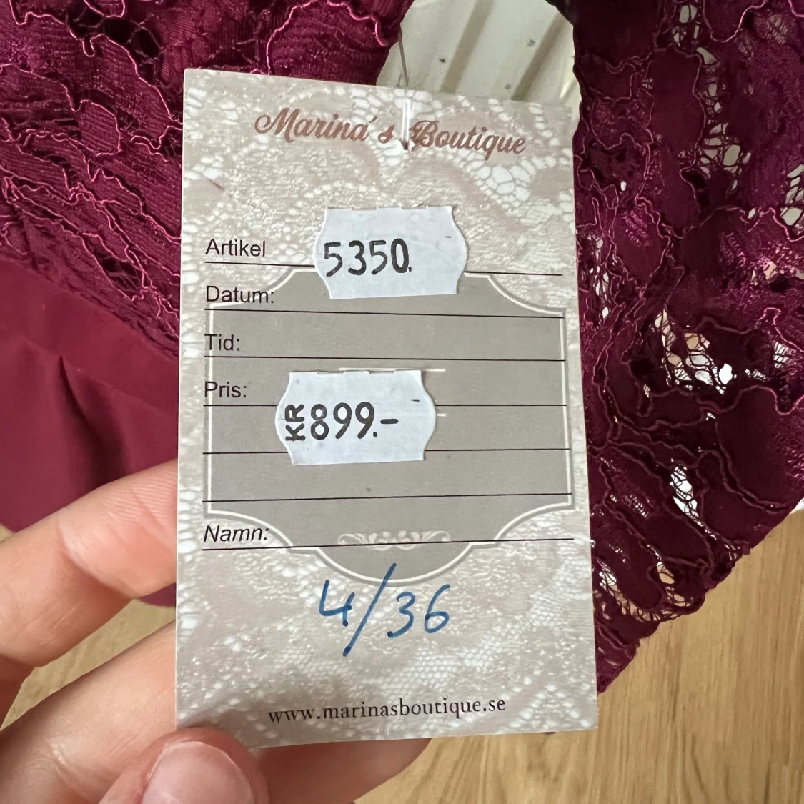 Helt ny klänning - 91