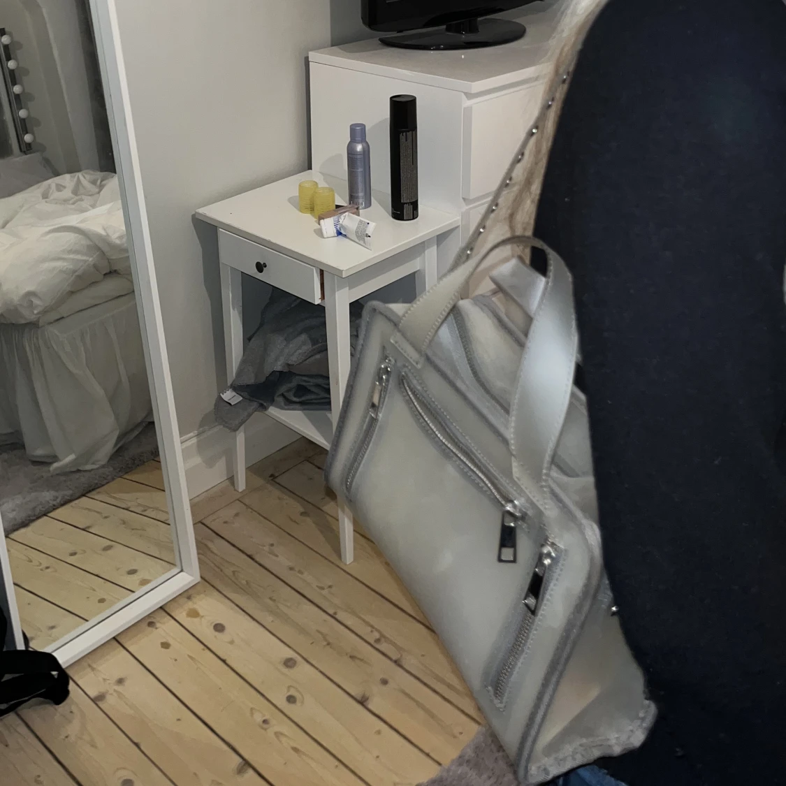 grå núnoo väska - 90