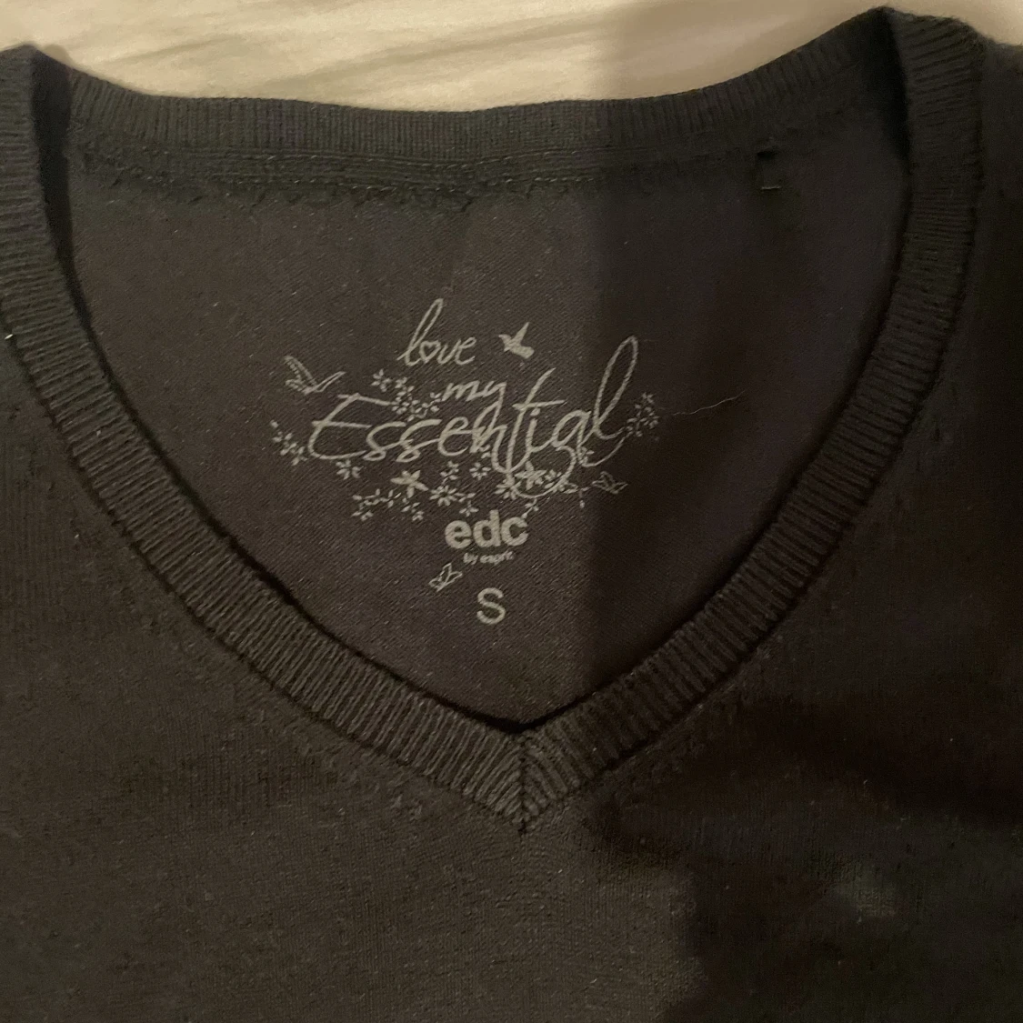 Svart stickad tröja - 91