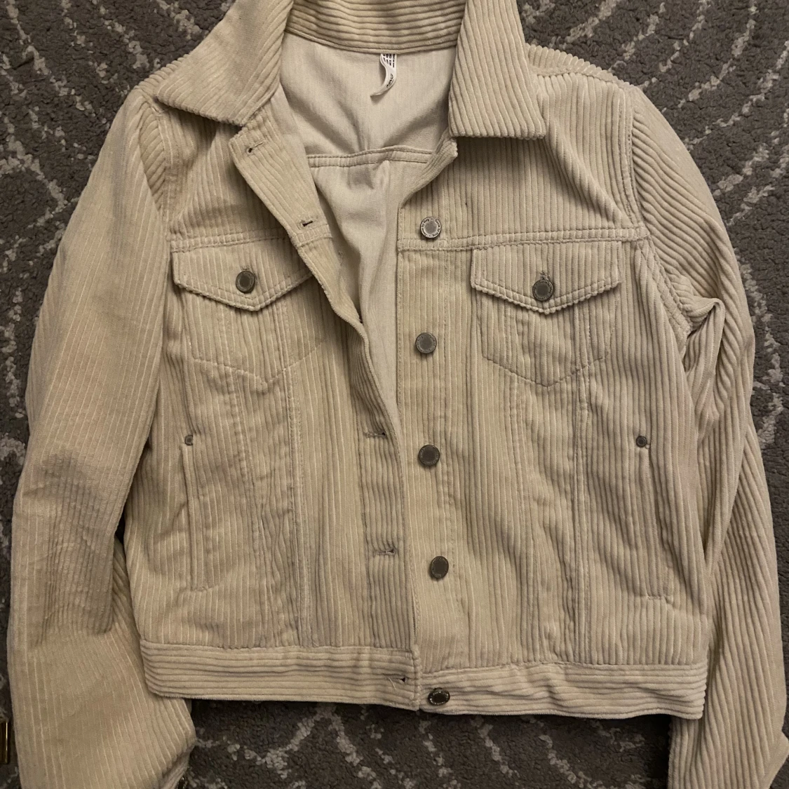 Beige Manchester jacka - 90