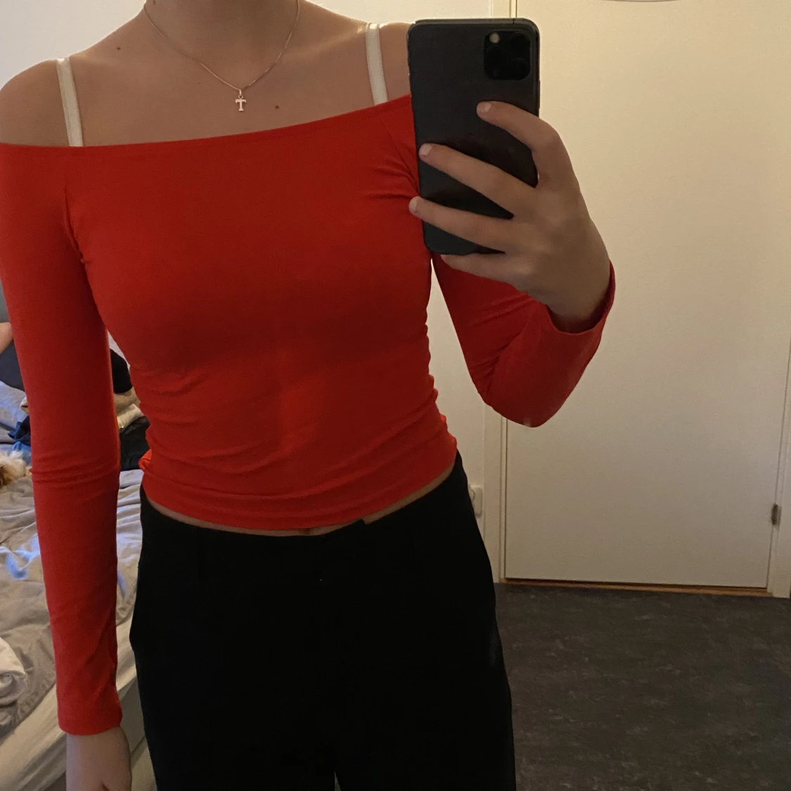 Offshoulder topp