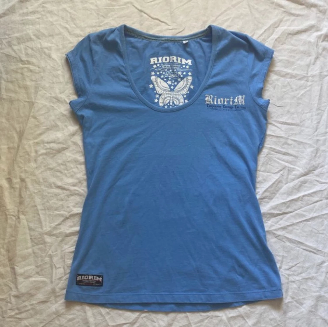  t-shirt med tryck - 90