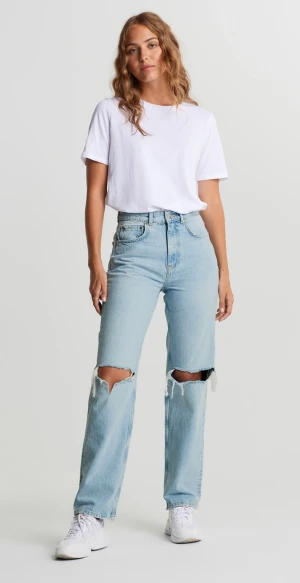 Gina byxor  - Säljer dessa Gina jeans som jag köpt för ungefär 1 år sedan använts ungefär 2 gånger då det är för stora!  Skicka för fler frågor eller bilder! 