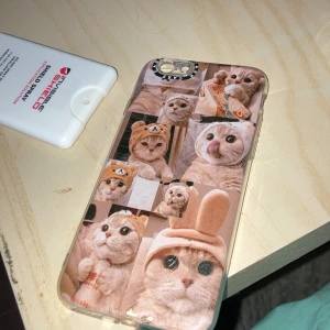 Katt mobil skal - Gulligt mobil skal med katter på 👍