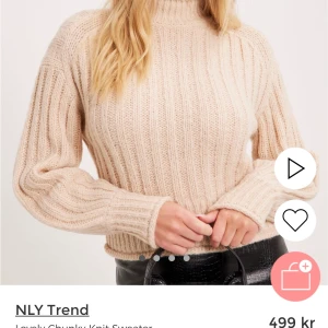 Stickad tröja nelly - Stickad tröja från nelly i strl xs. Aldrig använd 