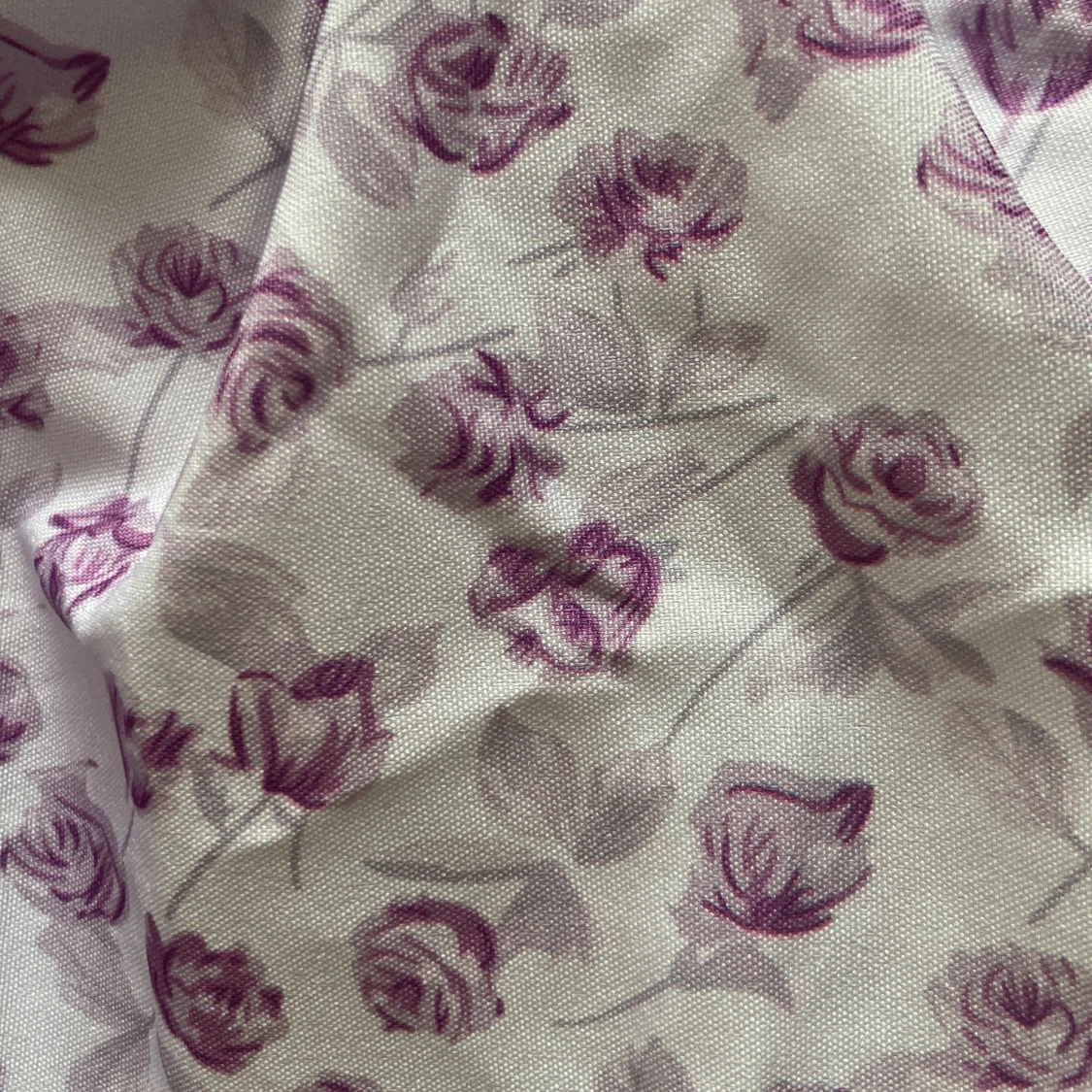 Lila blommig kjol xs - 91