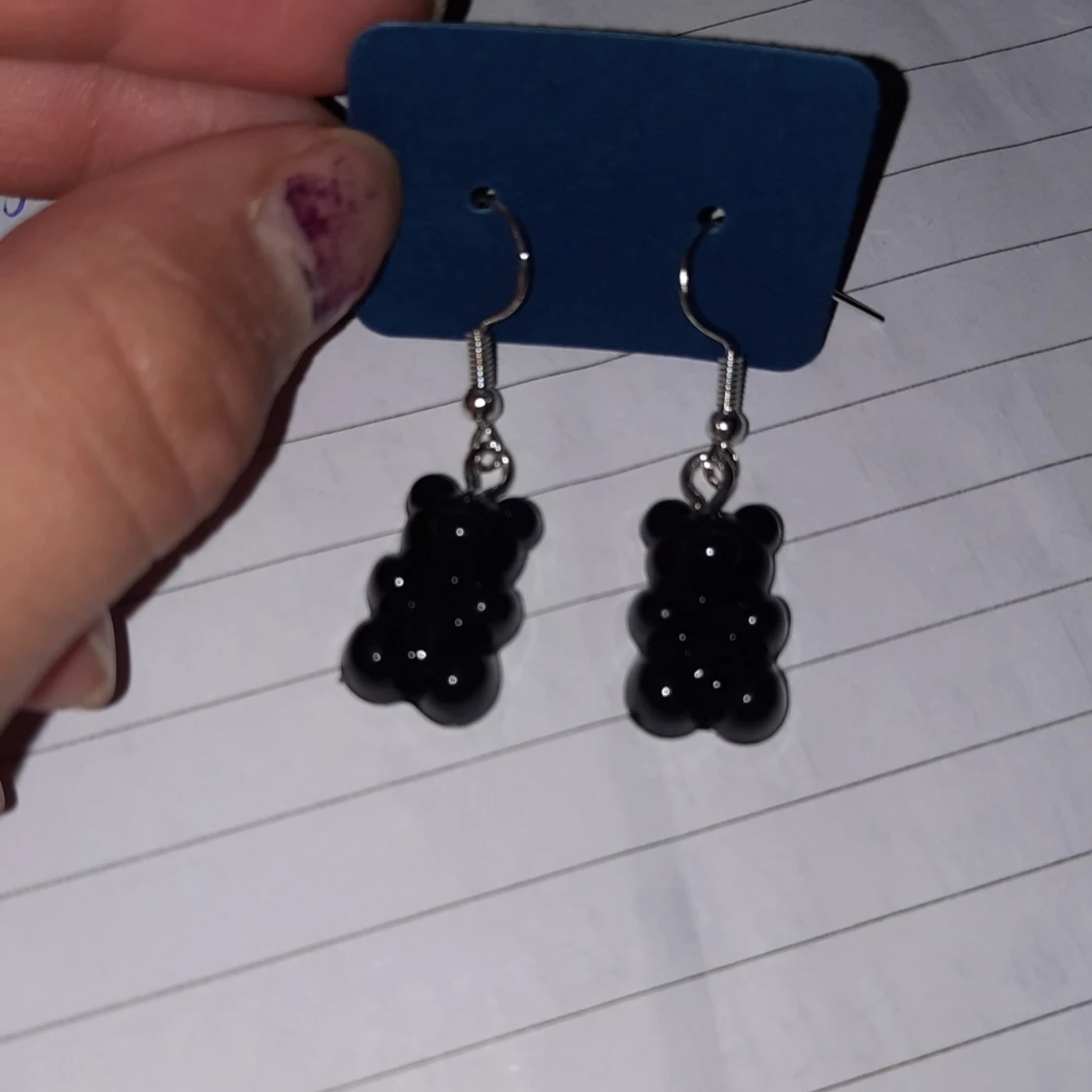 Svarta gummibjörnar