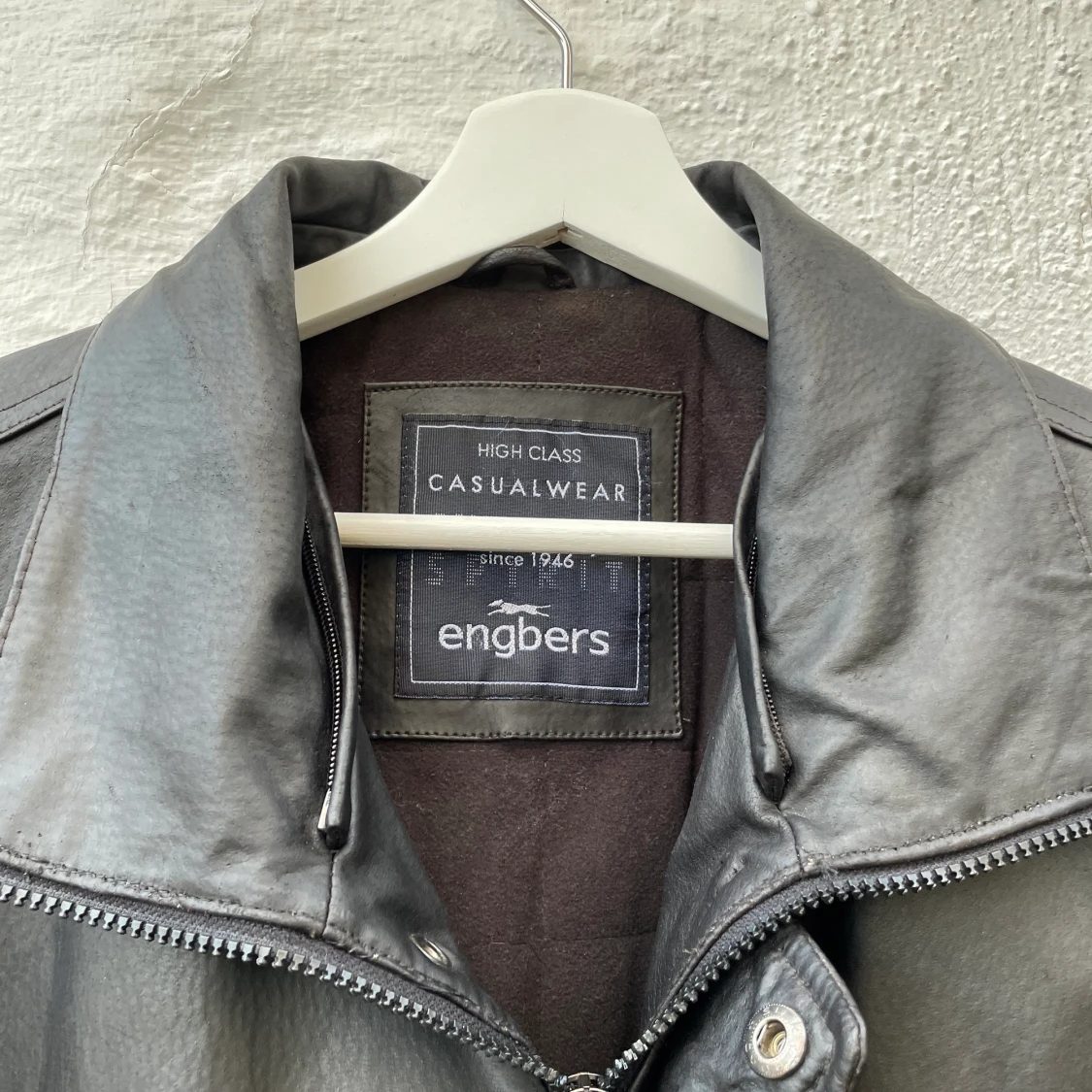 Vintage läder jacka - 91