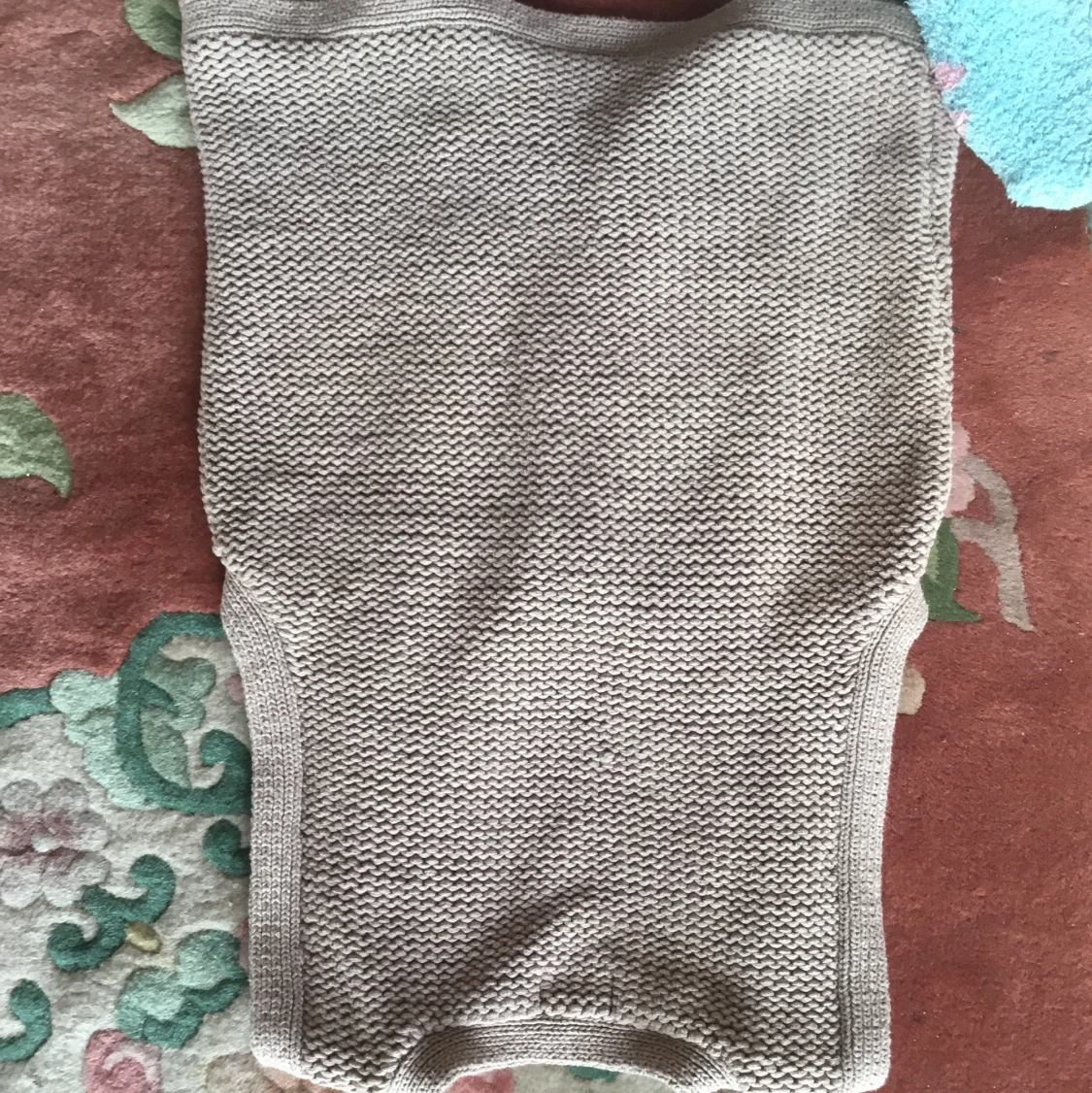 En söt stickade väst topp  - 91