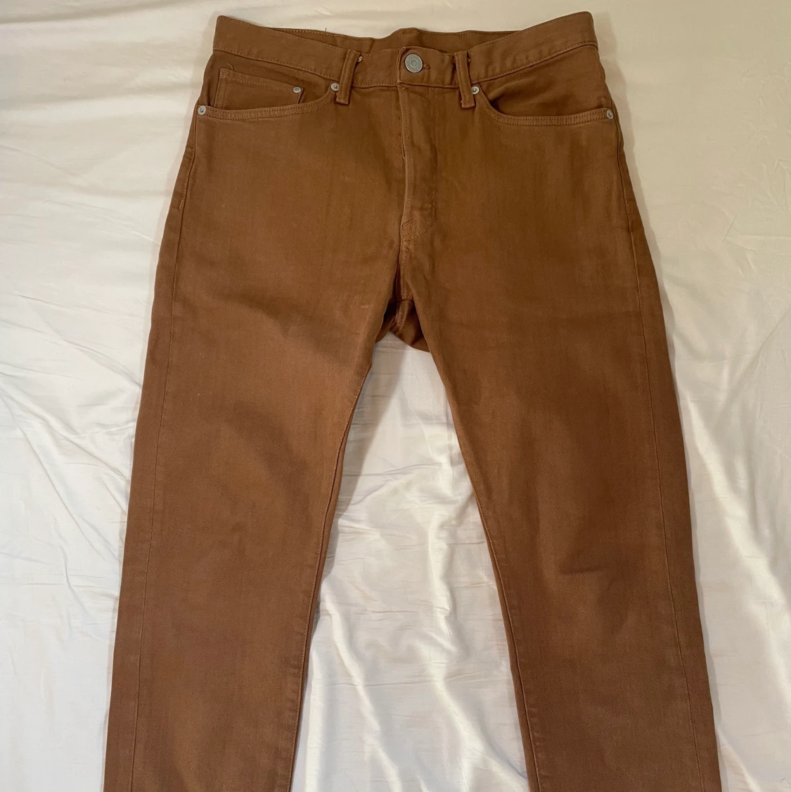 h&m slim straight size 32