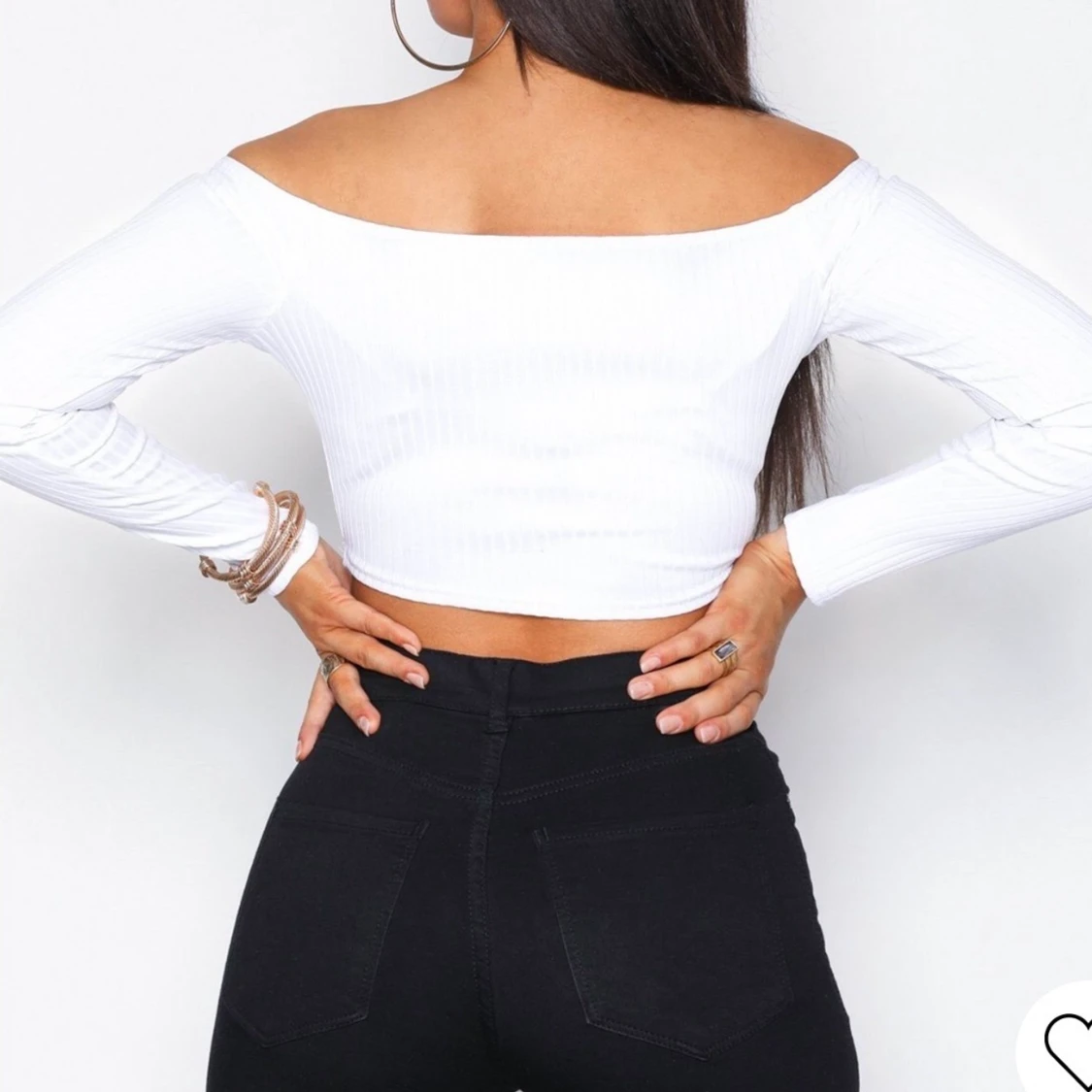 Supersnygg offshoulder topp  - 90