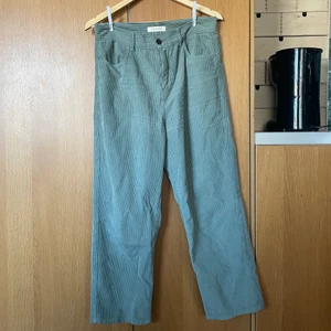 Mint Corduroys - Köpte dessa från det ekologiska spanska märket Two Thirds men de var för tajta runt låren. Mynta grön pastell i färg, hög midja, straight fit, mjuka. Säger storlek 42 men jag tycker att de skulle passa 38-40 bättre. 