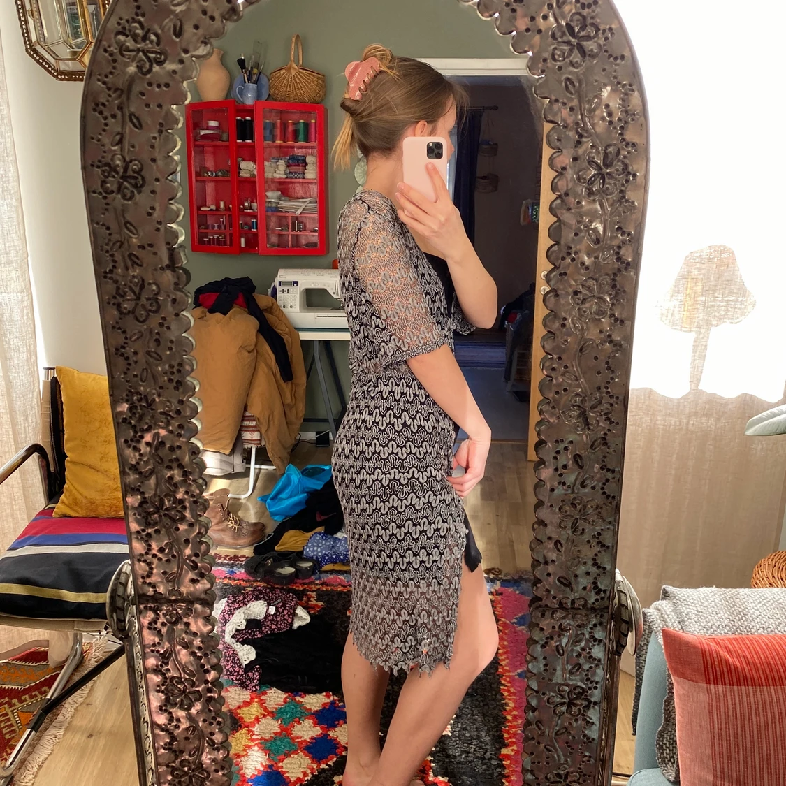 Lång kofta strl S-M