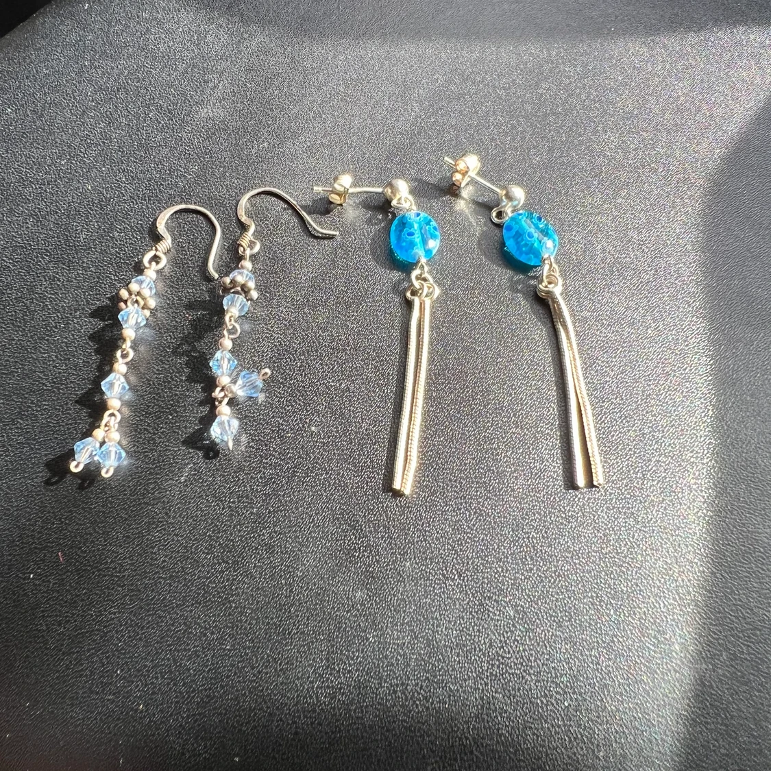 Så söta äkta silver örhängen  - 90