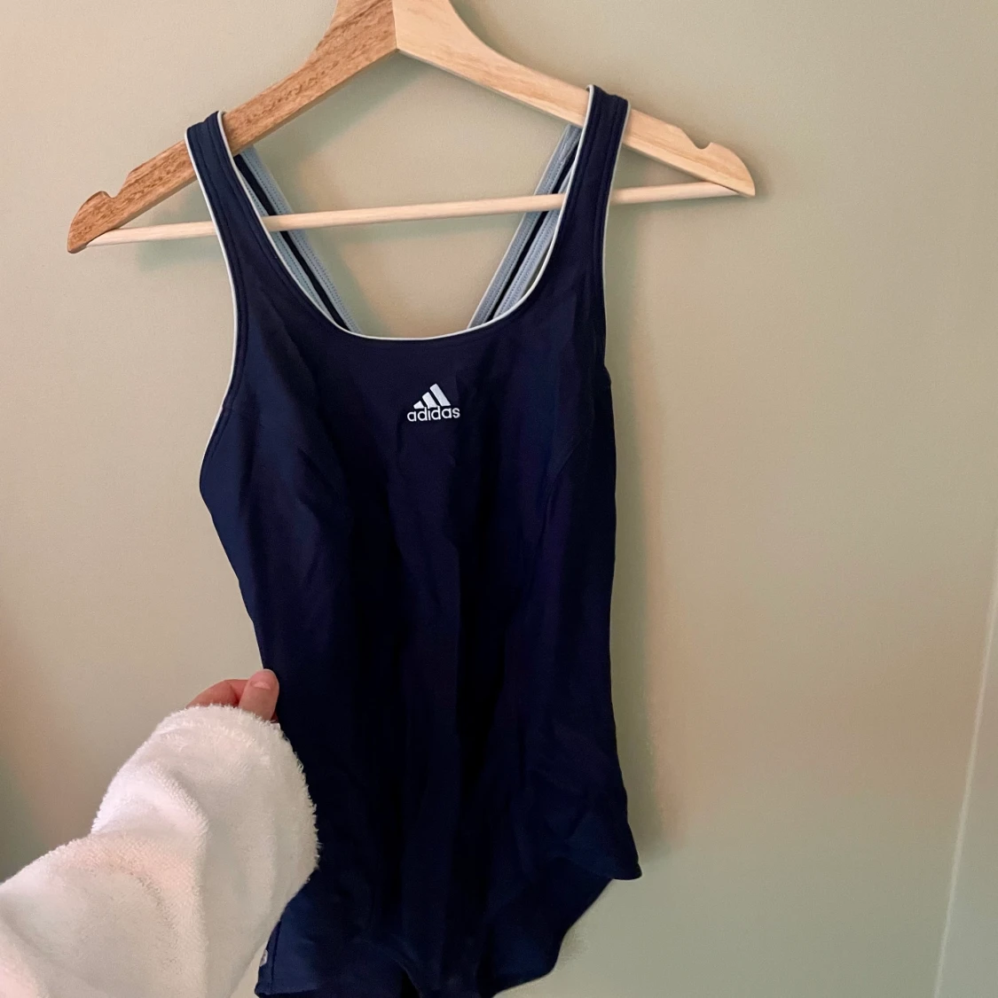 Marinblå baddräkt Adidas - 91