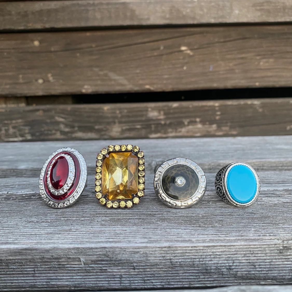 stora vintage ringar! - 91