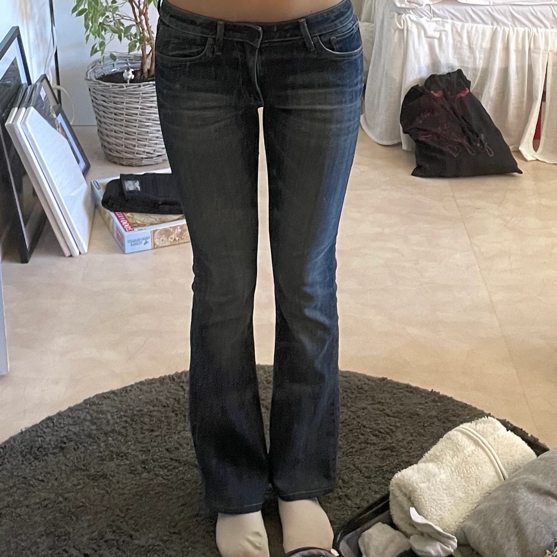 Lågmidjade jeans - 90
