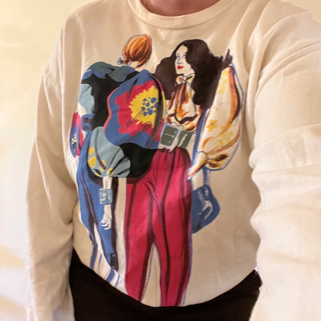 Sweatshirt från zara