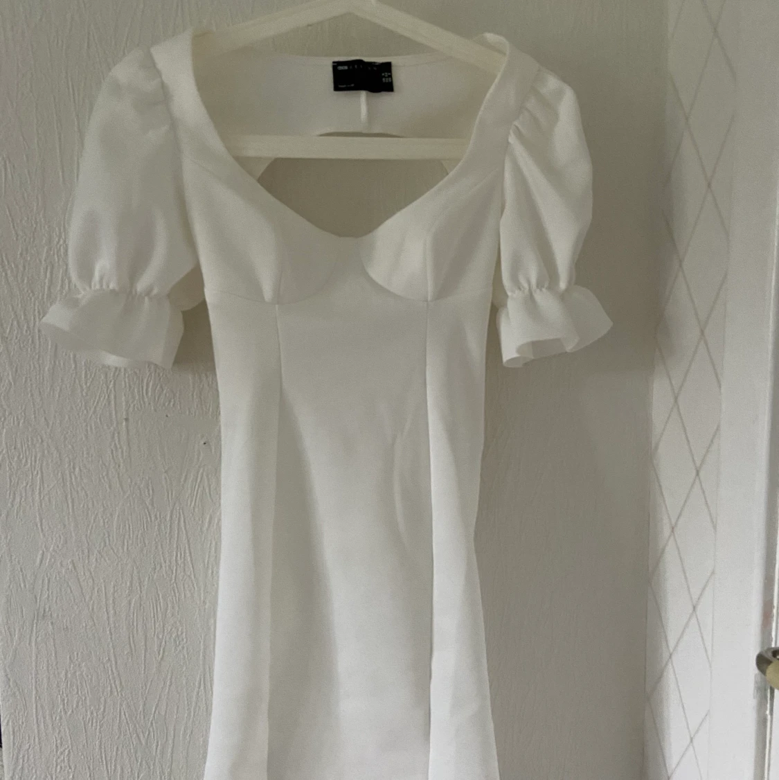 Vit miniklänning - 91