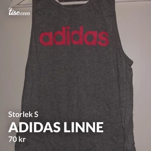 Adidas linne  - Adidas linne, använt 2 gånger