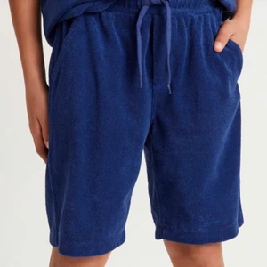 Sweatshorts i frotté - Sweatshorts i frotté marinblå str 146/152