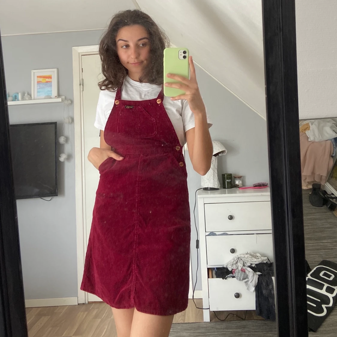 Wrangler hängselklänning 