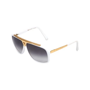 Louis Vuitton Evidence Glasses White - Nyskick 10/10  Nypris 5800 kr  