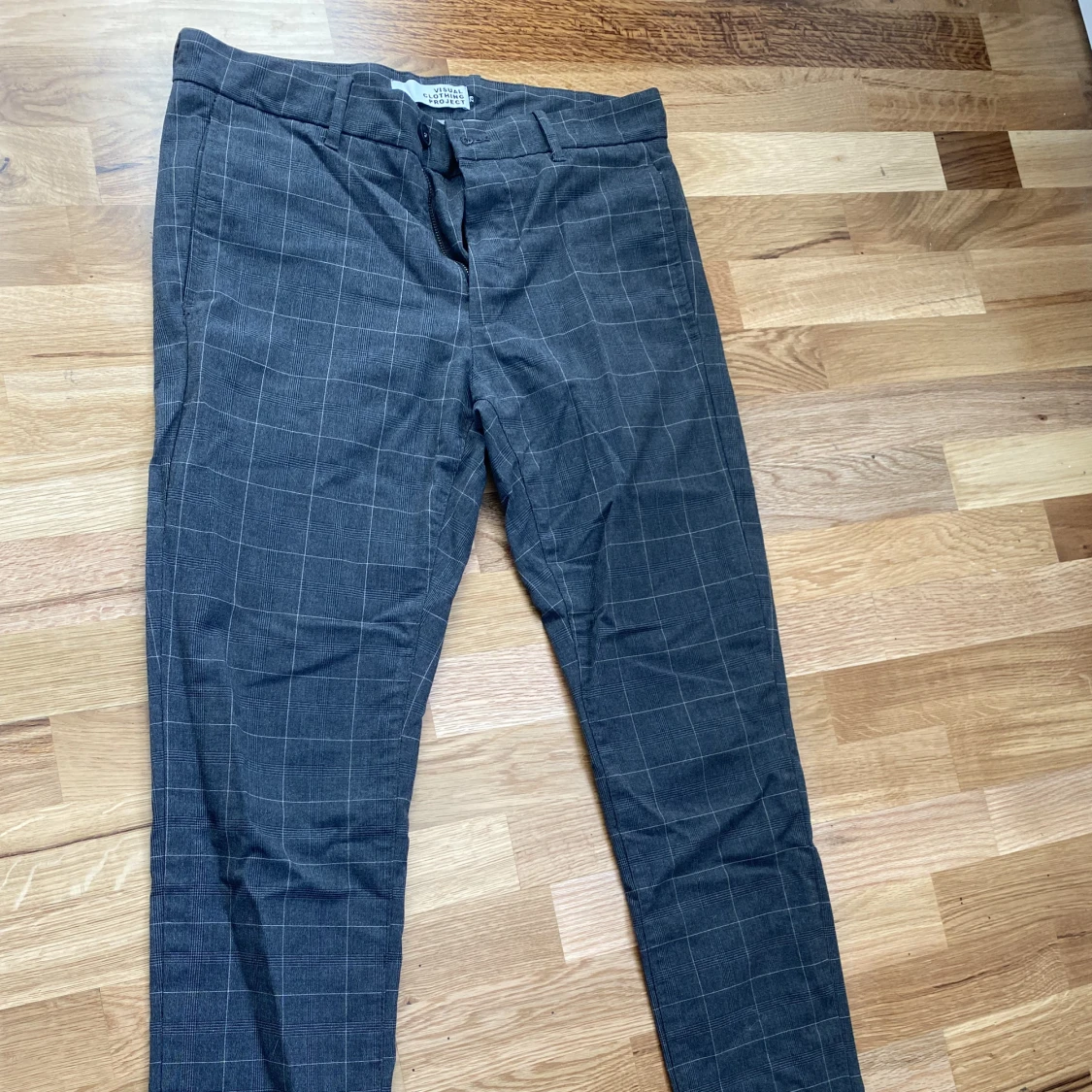 Randiga byxor storlek 29