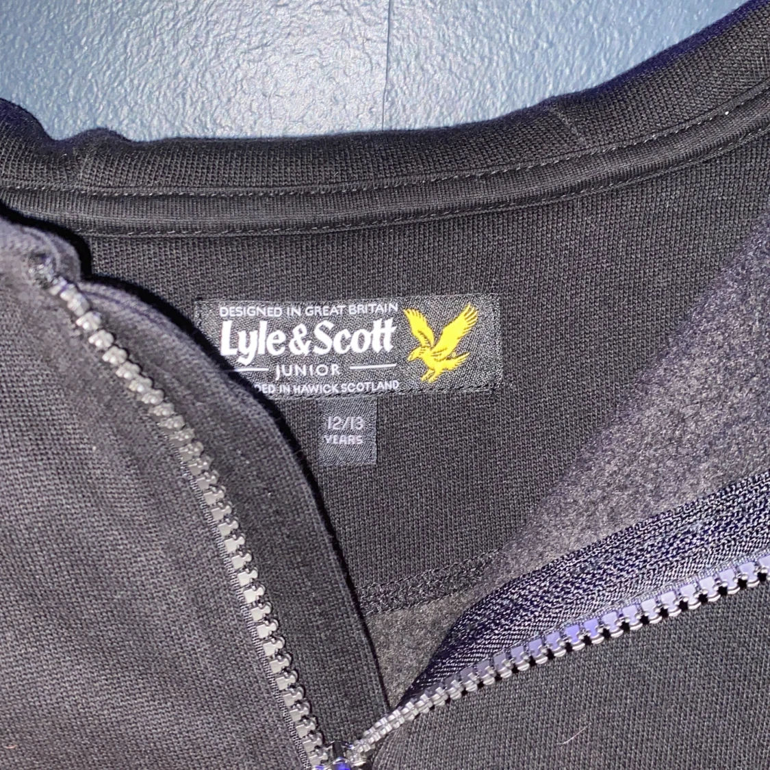 Snygg Lyle and scooter zip hoodie - 90