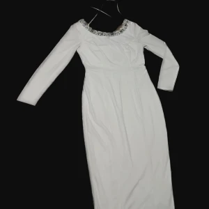 Long dress - white  - Long beautiful dress White Up to 65kg UK 8 US 4 EU 36